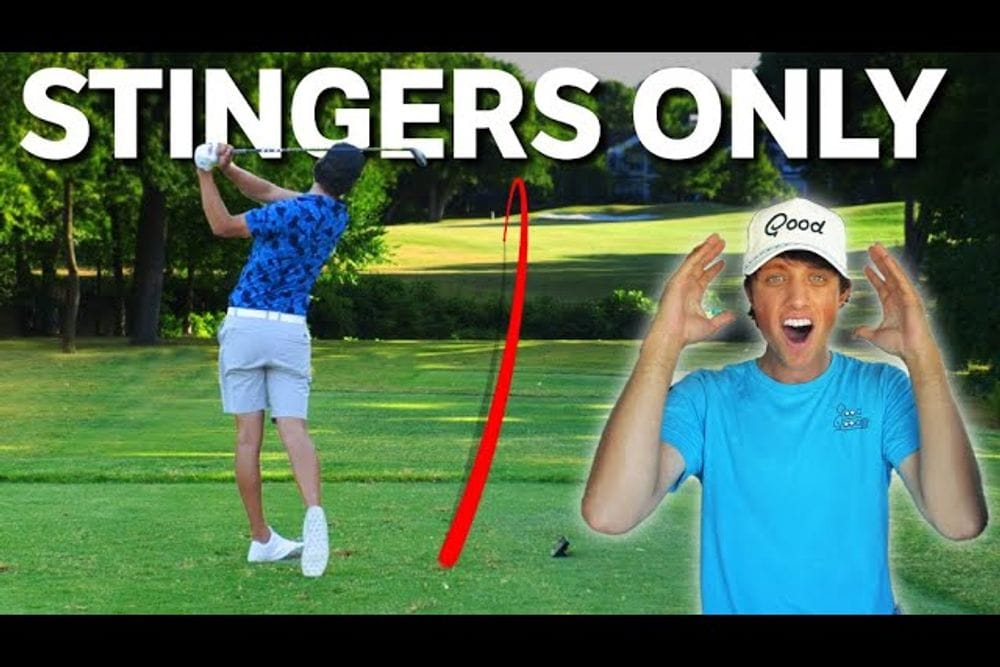 Grant Horvat Takes on Unique Stingers ONLY Golf Challenge post image