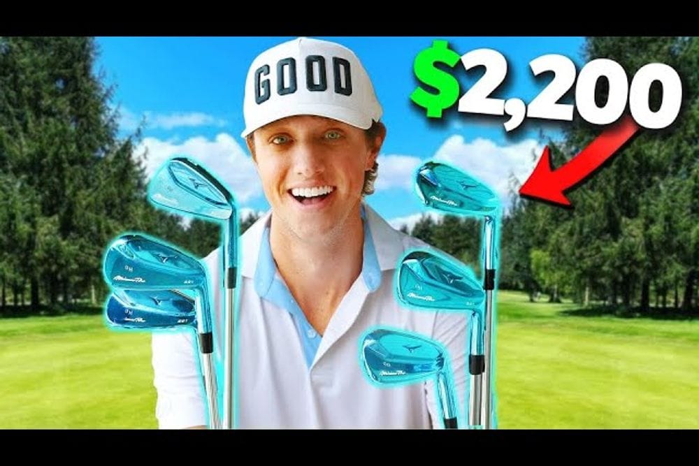 Limited Edition Blue Irons: Rare 1 in 500 Golf Clubs Unveiled post image