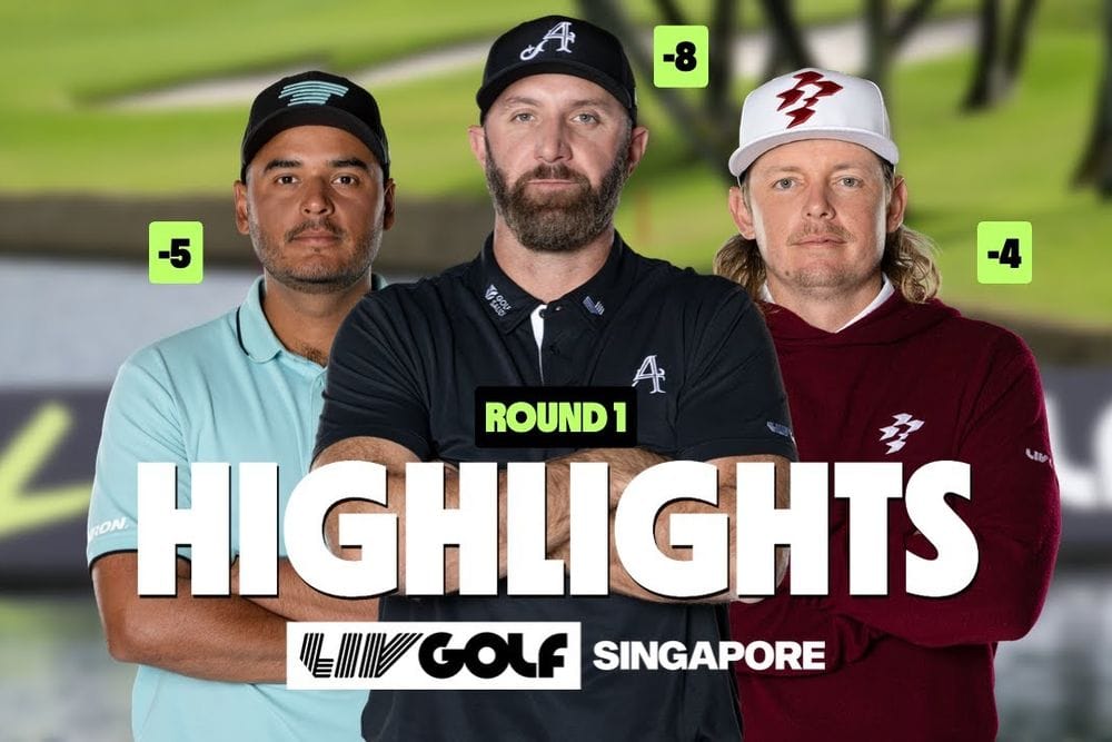LIV Golf Singapore Round 1: Dustin Johnson Dominates with Historic Score post image