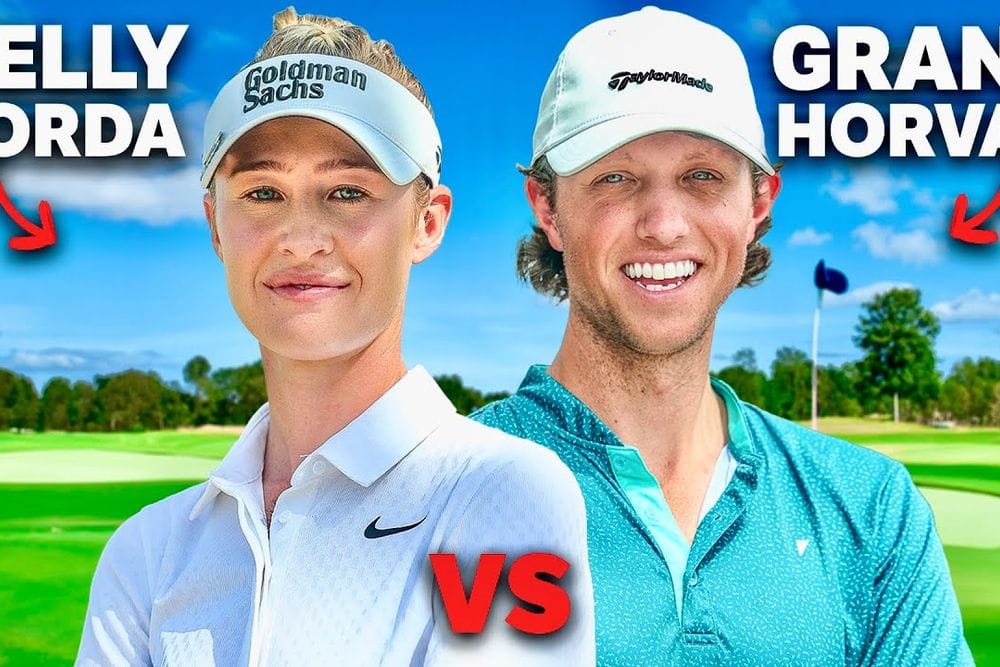 Nelly Korda Takes on Grant Horvat in Epic Stroke Play Showdown post image