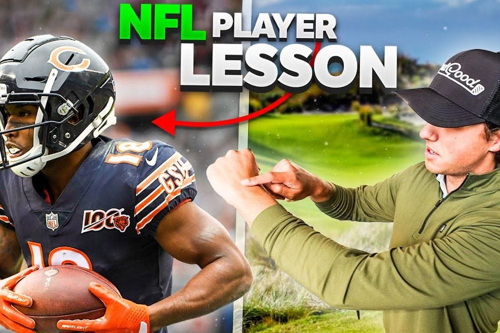 NFL Star Gets Golf Tips from Grant Horvat in Unique Lesson post image