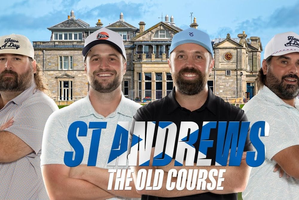 Rick Shiels Teams Up with Bob Does Sports at St Andrews Old Course! post image