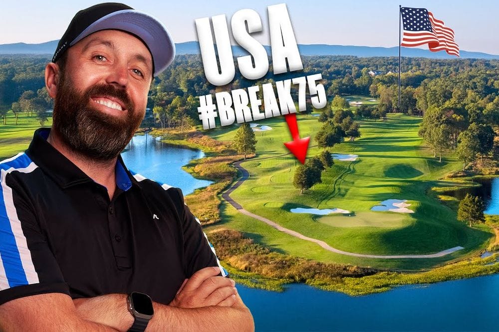 Rick Shiels Tackles Break 75 at Stunning Robert Trent Jones Golf Club USA post image
