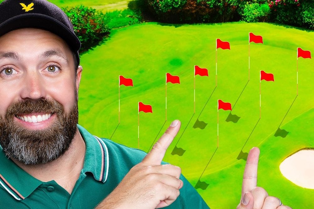 Rick Shiels Golf: Unique Multi-Flag Challenge on Every Green! post image
