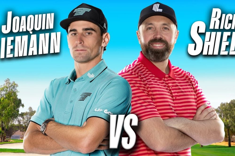 Rick Shiels Takes on Joaquin Niemann in Epic 10 Shot Golf Challenge post image
