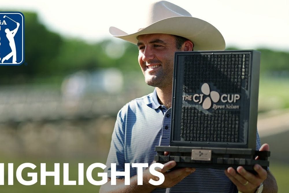 Scottie Scheffler's Historic Win at THE CJ CUP Byron Nelson 2025 Final Round post image