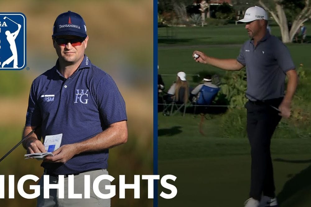 Top Shots from Round 1 at The American Express 2024 Tournament post image
