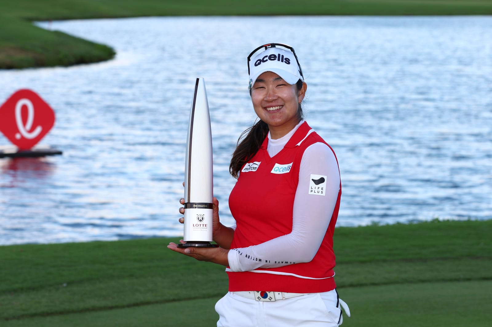 Kim A-lim at the Lotte Championship 